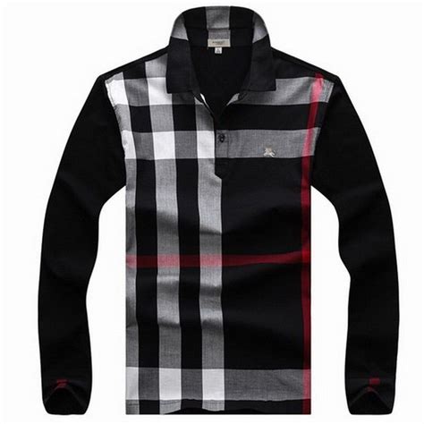 long sleeve burberry shirt cheap|burberry long sleeve polo men's.